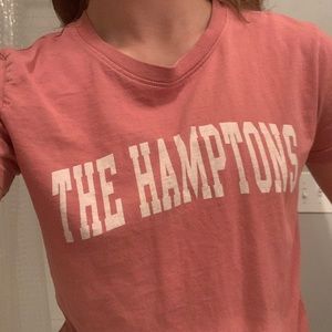 rare brandy peach hamptons shirt